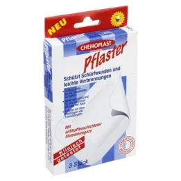 Alumiiniummarli abrasioonidega plaastrid, 3 tk