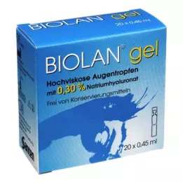 BIOLAN Geelsed silmatilgad, 20X0,45 ml