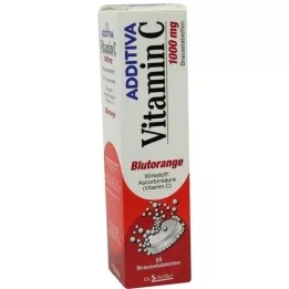 Additiva C-vitamiin vere oranži maitsega, 20 tk
