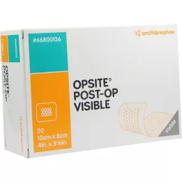 OPSITE Post-OP Nähtav 8x10 cm side, 20 tk