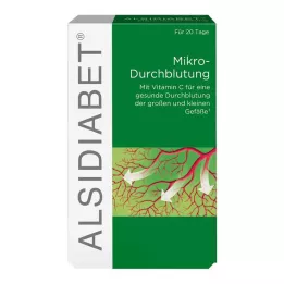 ALSIDIABET Diabeedi mikrotsirkulatsiooni kapslid, 60 tk