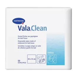 VALACLEAN täiendavad ühekordsed salvrätikud, 50 tk