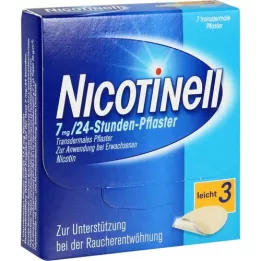 NICOTINELL 7 mg/24-tunnine krohv 17,5 mg, 7 tk