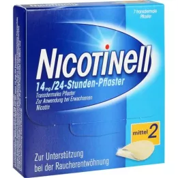 NICOTINELL 14 mg/24-tunnine krohv 35 mg, 7 tk