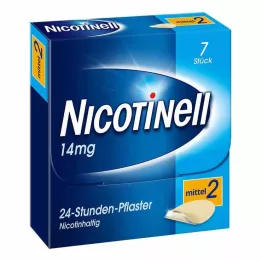 NICOTINELL 14 mg/24 tunni plaaster 35mg, 7 tk