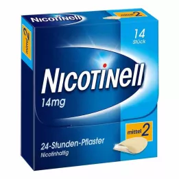 NICOTINELL 14 mg/24 tunni plaaster 35mg, 14 tk