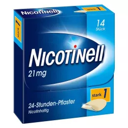 NICOTINELL 21 mg/24 tunni plaaster 52,5 mg, 14 tk