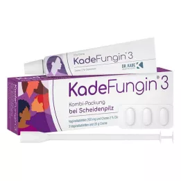 KADEFUNGIN 3 kombineeritud pakki 20 g kreemi + 3 tupetabletti, 1 tk