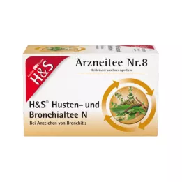 H&amp;S Köha ja bronhiaaltee N filtrikotid, 20X2,0 g
