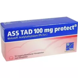 ASS TAD 100 mg kaitse seedetrakti kile tabletid, 50 tk