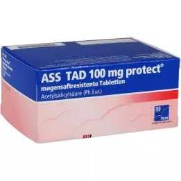 ASS TAD 100 mg kaitse seedetrakti kilede tabletid, 100 tk