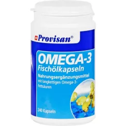 PROVISAN Omega-3 kalaõli kapslid, 240 tk