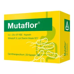 MUTAFLOR gastroresistentsed kõvakapslid, 20 tk