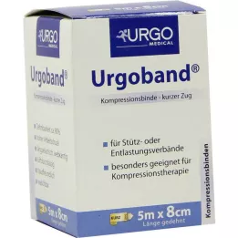 URGOBAND Lühike veniv side 8 cmx5 m, 1 tk