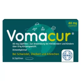 VOMACUR 40 suposiiti, 5 tk