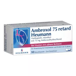 AMBROXOL 75 retard Heumanni kapslit, 50 tk