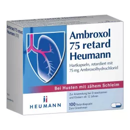 AMBROXOL 75 retard Heumanni kapslit, 100 tk