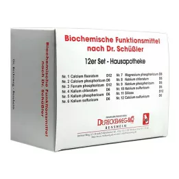 Biochemistry 12er Set, 12x200 tk