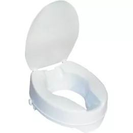 TOILETTENSITZERHÖHUNG 13 cm ilma kaaneta+kinnitusklambrid, 1 tk