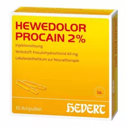 HEWEDOLOR Prokaiini 2% ampullid, 10 tk
