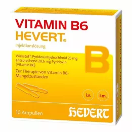 VITAMIN B6 HEVERT Ampullid, 10X2 ml