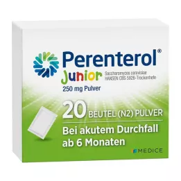 PERENTEROL Junior 250 mg pulbripudel, 20 tk