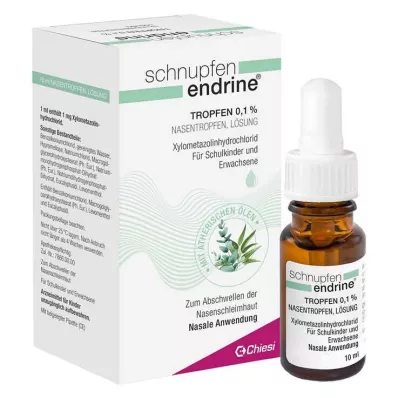 SCHNUPFEN ENDRINE 0,1% ninatilgad, 10 ml SCHNUPFEN ENDRINE 0,1% ninatilgad, 10 ml