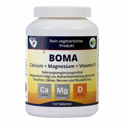 Kaltsium Magneesium D-vitamiini tabletid, 120 tk