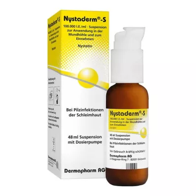 NYSTADERM S Suspensiooni doseerimispump, 48 ml