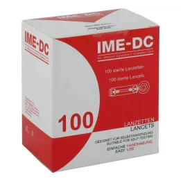 Ime Dc lansetid/nõelad torkeseadme jaoks (100 tk)