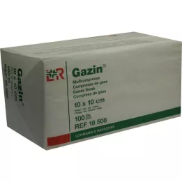 GAZIN Marli komp. 10x10 cm mittesteriilne 16-kordne operatsioon, 100 tk