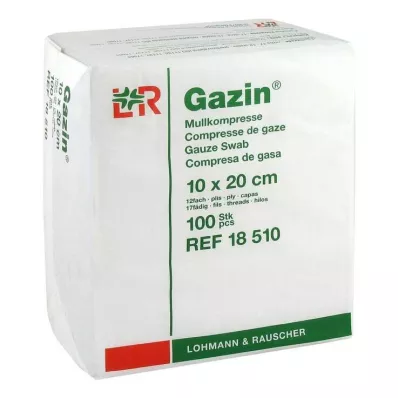 GAZIN Marli komp. 10x20 cm mittesteriilne 12-kordne operatsioon, 100 tk