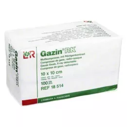 GAZIN Marli komp. 10x10 cm mittesteriilne 12-kordne RK, 100 tk