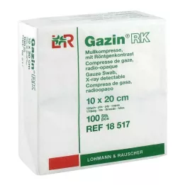 GAZIN Marli komp. 10x20 cm mittesteriilne 12-kordne RK, 100 tk