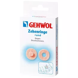 Gehwol Toe Rings Round, 9 tk
