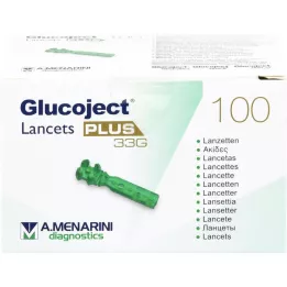 GLUCOJECT lance PLUS 33 g, 100 tk