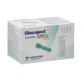 GLUCOJECT Lantsetid PLUS 33 G, 100 tk