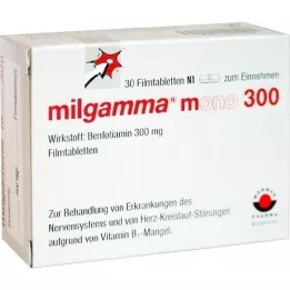 MILGAMMA Mono 300 kilega kaetud tabletid, 30 tk