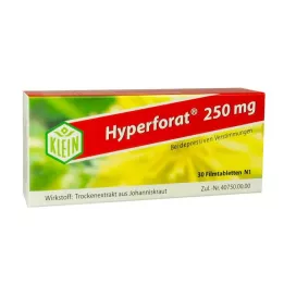 HYPERFORAT 250 mg õhukese polümeerikattega tabletid, 30 tk