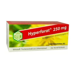 HYPERFORAT 250 mg õhukese polümeerikattega tabletid, 100 tk