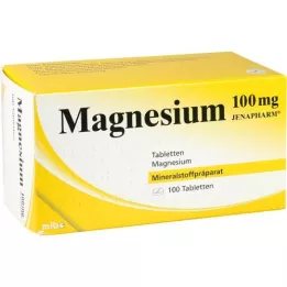MAGNESIUM 100 mg Jenapharmi tabletid, 100 tk