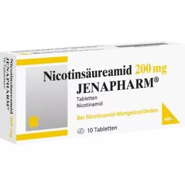 NICOTINSÄUREAMID 200 mg Jenapharmi tabletid, 10 tk