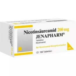 NICOTINSÄUREAMID 200 mg Jenapharmi tabletid, 100 tk
