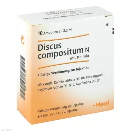 DISCUS compositum N Kalmia ampullidega, 10 tk