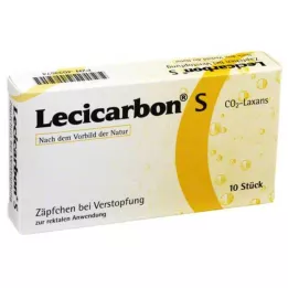 LECICARBON S CO2 Laxans suposiidid, 10 tk