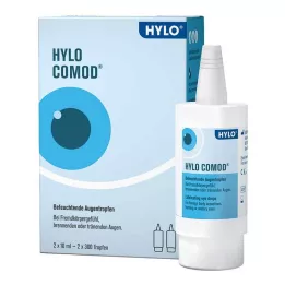 HYLO-COMOD Silmatilgad, 2X10 ml
