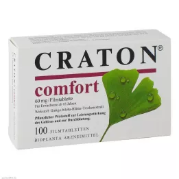 CRATON Comfort õhukese polümeerikattega tabletid, 100 tk