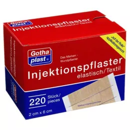 GOTHAPLAST Süstimisplaaster 2x6 cm, 220 tk
