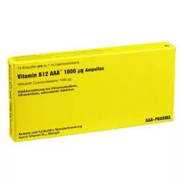 VITAMIN B12 AAA 1000 μg ampullid, 10X1 ml