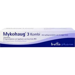 Mycohay 3 Combi 3 Vagntbl.25 g koor, 1 p